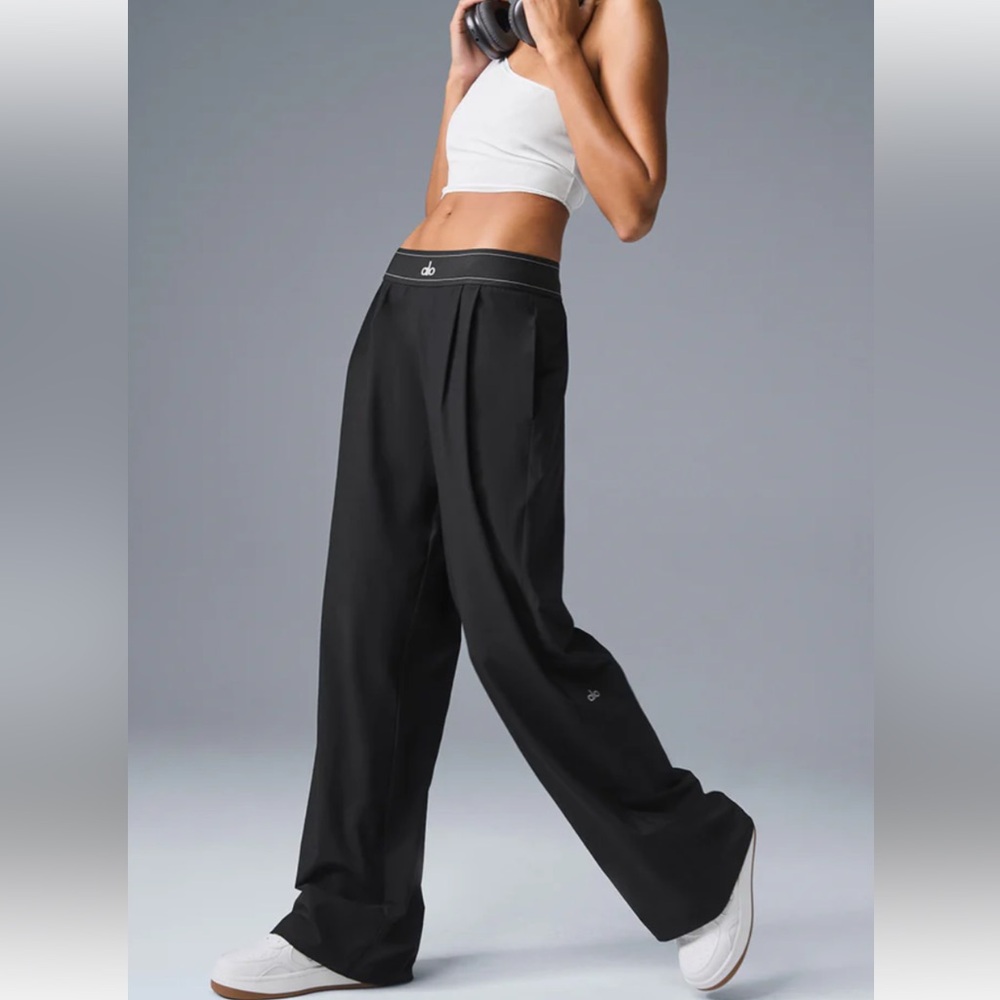 ALO Yoga Black Track Pants